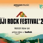 Amazon Music anuncia el line up de la retransmisión de Fuji Rock Festival ´24