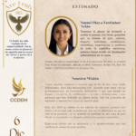 Otorgan el Premio Ave Fénix a la maestra Noemi Olaya Festinher Arias