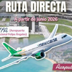 NUEVOS VUELOS IMPULSAN LA CONECTIVIDAD DE ACAPULCO